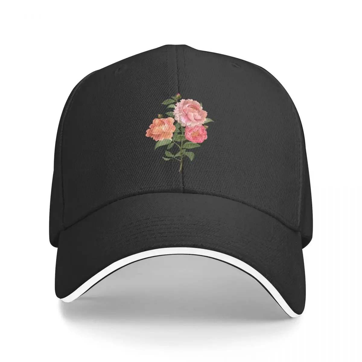 

floral background Baseball Cap Ball Cap Mountaineering For Women Men's