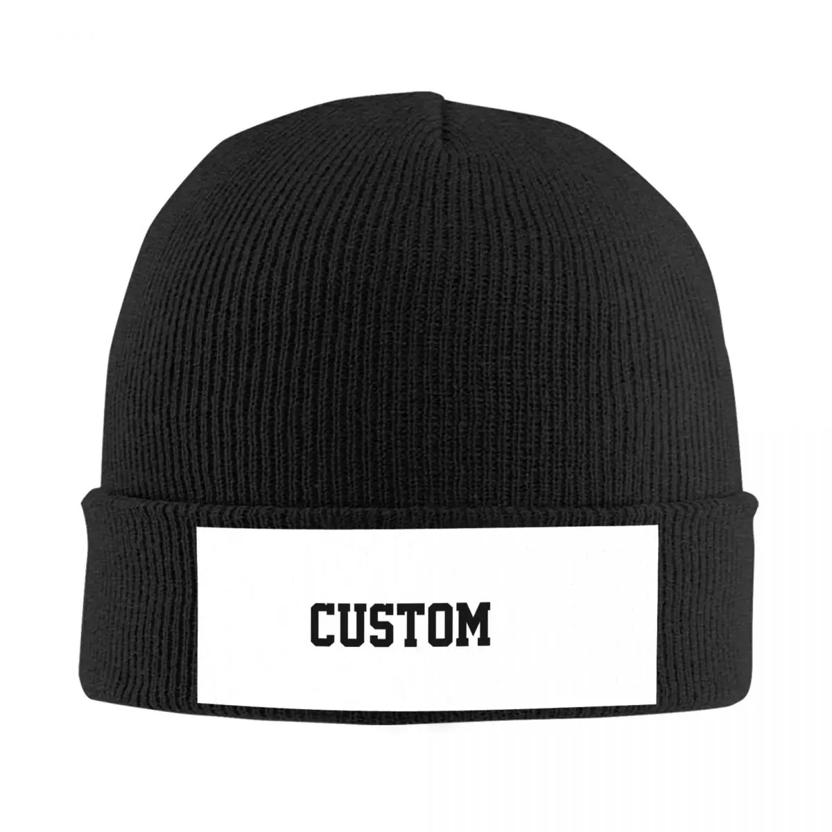 Custom Logo Knitted Caps Women\'s Men\'s Beanie Autumn Winter Hats Warm Caps