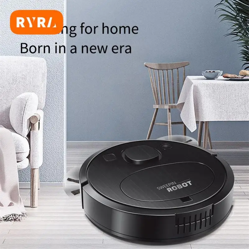 Robot Vacuum Cleaner 3 In 1 Automatic Ultra-thin Charging Mute Wireless Household Body Sweeping Robot Three-in-one Cleaning Mini