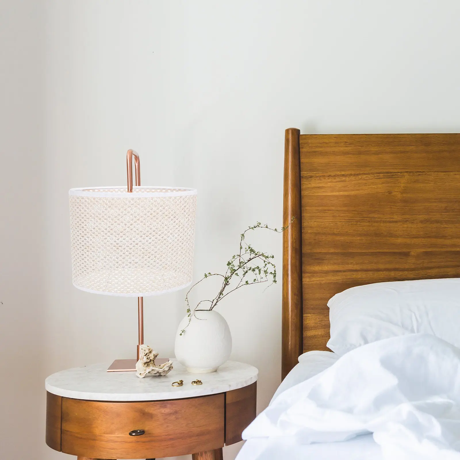 

1 шт. Изысканный плетеный абажур из металла и пластика, универсальный, подходит для различных ламп, современный простой стиль, декор для дома