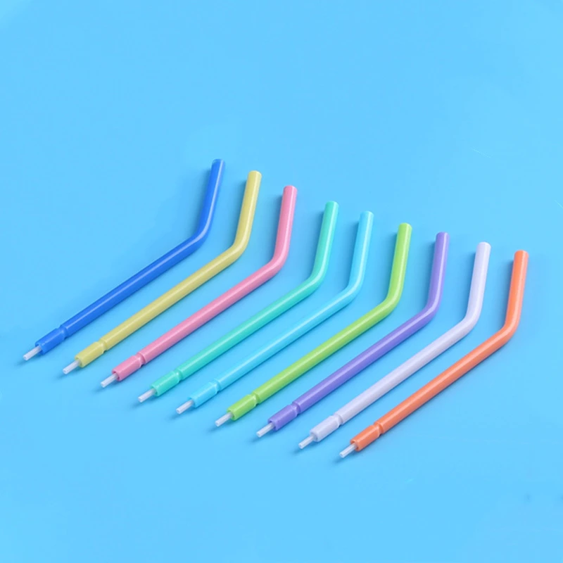 1000pcs Disposable Nozzles Tips for Dental Triple Air Water Syringe 3 Way Syringe for Dental Unit Chair