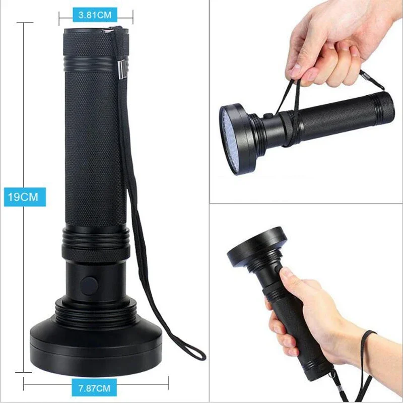 Portable Mini UV Flashlight 395nm Black Light Ultraviolet Torch Pet Urine Stain Detection Bedbug Inspection Mini Handlight