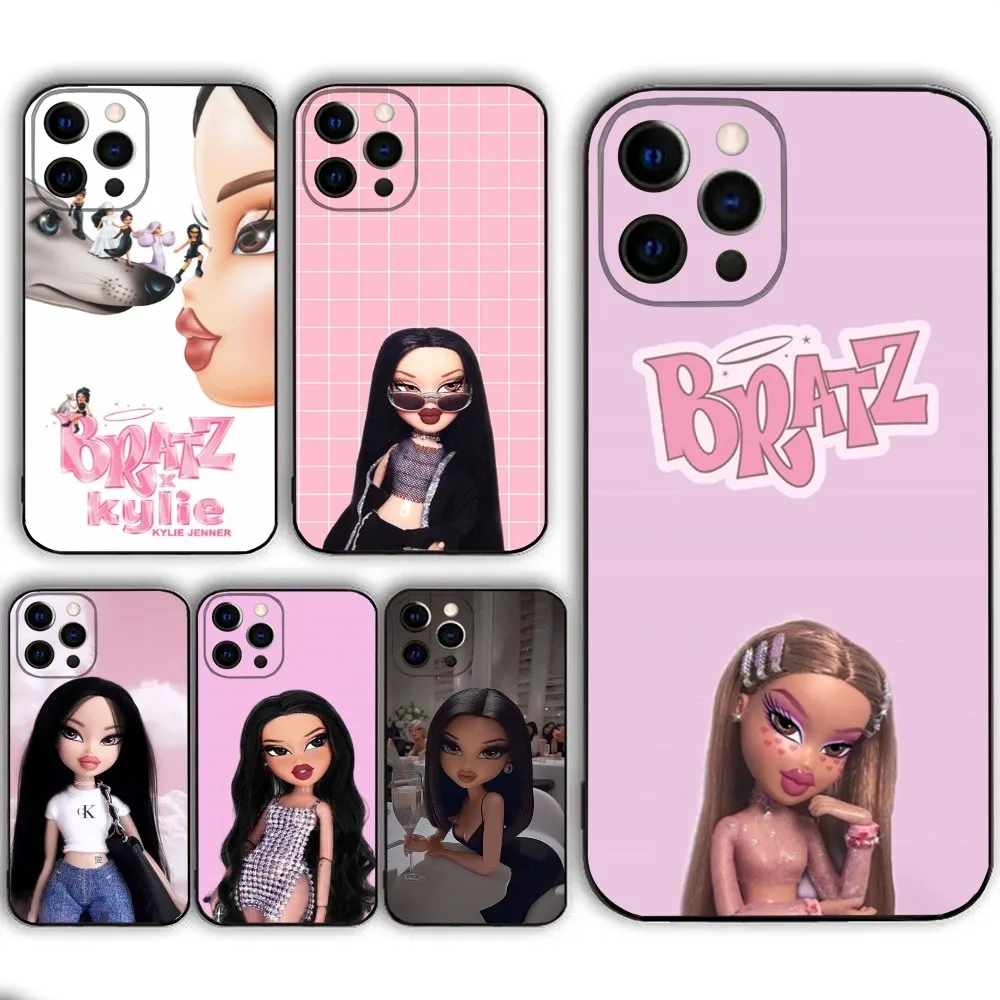 lovely Doll Bratz  Phone Case  For IPHONE 15,13,14,12,Mini ,11, Xr, X ,Xs Pro Max 8, 7 Plus Back Cover