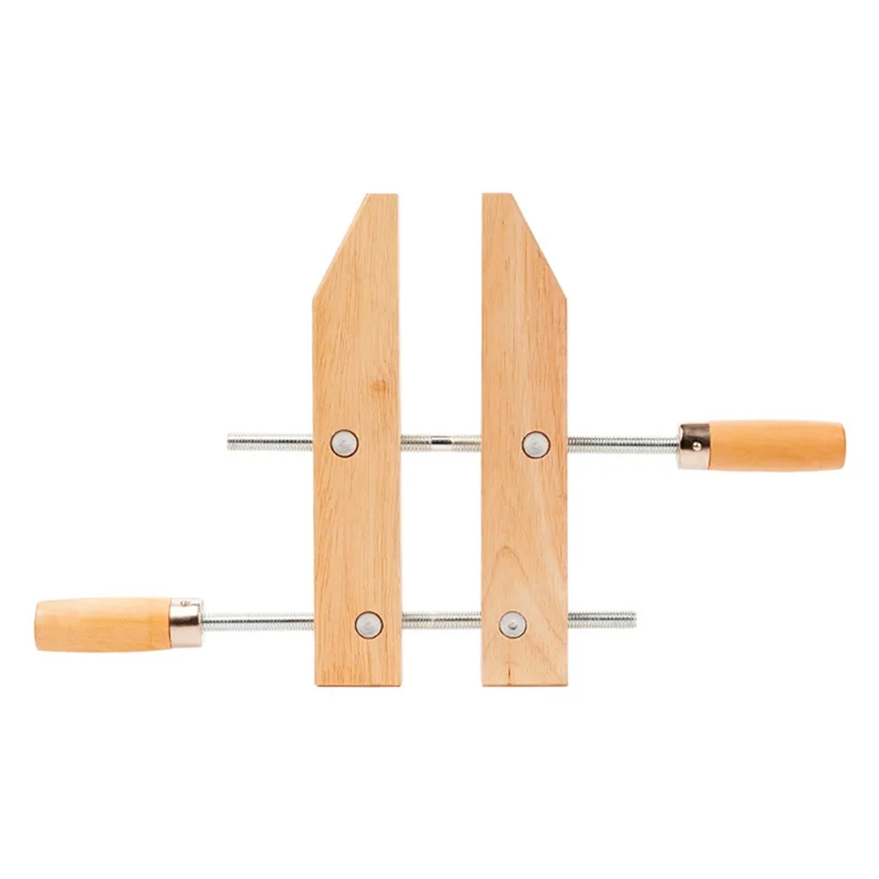 

MOPHE-Woodworking Tools Adjustable 6" Beech Parallel Clamp Instrument Parallel Clamp Professional