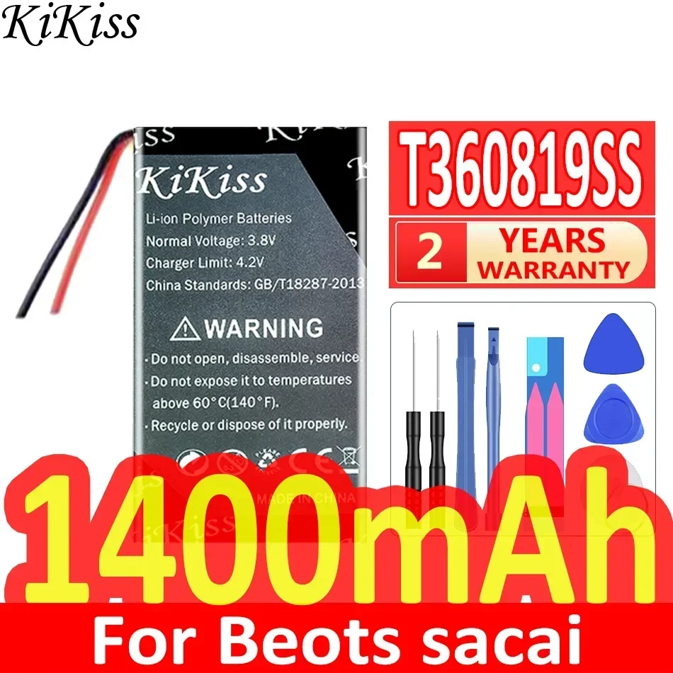 KiKiss Battery 1400mAh T360819SS For Beots sacai headphone