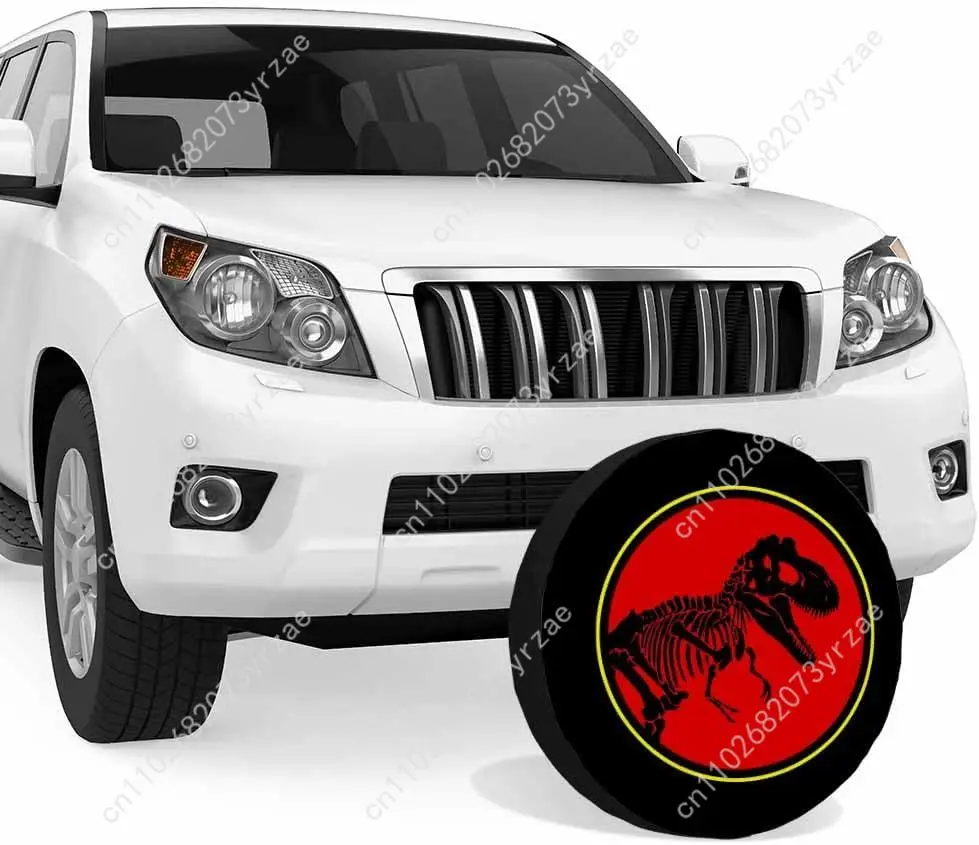 다양한 모델의 공룡 스페어 타이어 커버 모래 먼지 방지 바람 비 타이어 커버를 보호합니다 견고하고 내구성이 뛰어난 타이어 커버