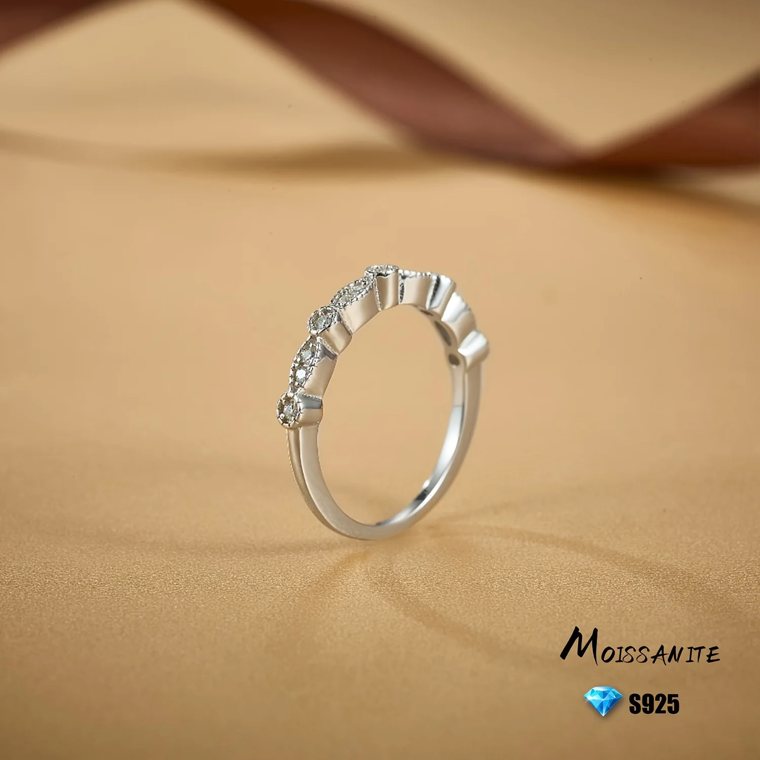 

Кольца из стерлингового серебра 925 пробы, кольцо с муассанитом, круглые кольца, элегантное женское кольцо для помолвки