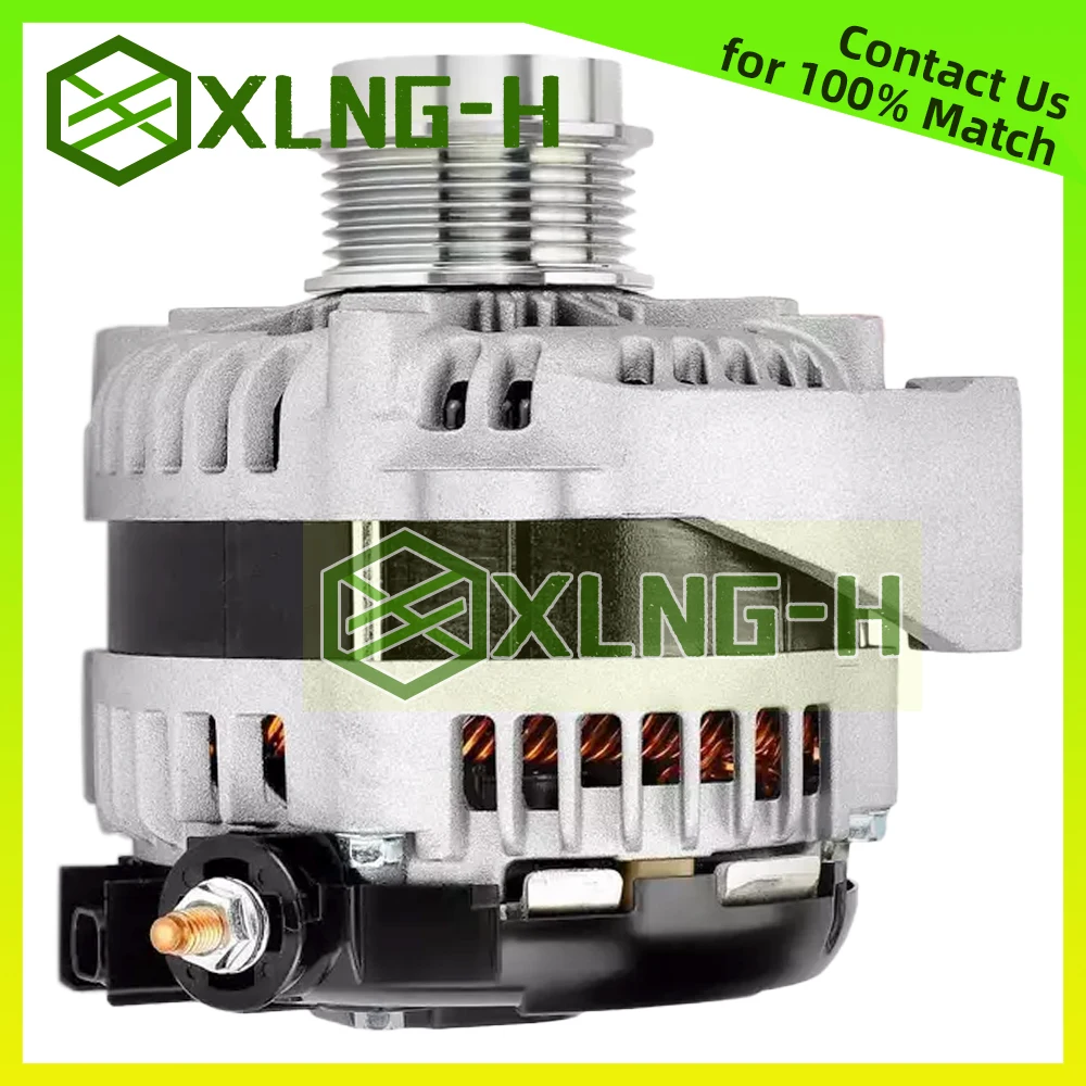 Engine Alternator for Chevy Silverado 3500 HD GMC Sierra 2500 HD 220A 12V CW 6-Groove   22949468 1042106850