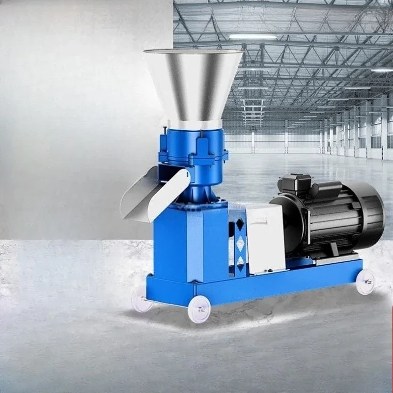 

Feed pellet machine Small household breeding plant Granulation Straw large granulation