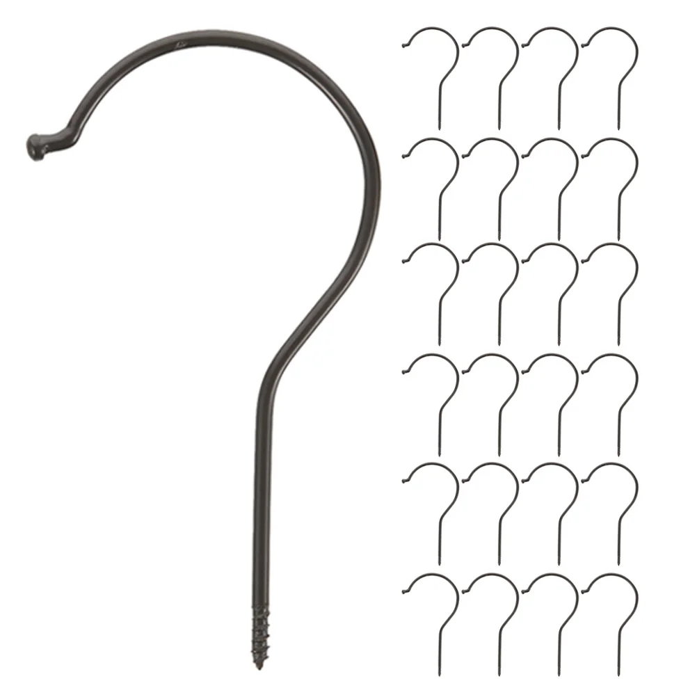 

50Pcs Hanger Pants Clip Heavy Duty Metal Hooks for Hanger Thickened Iron Screw Type Hanging Organizer for Closet Retail Store