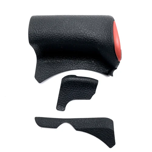 Imagen 2 del producto Nuevo para Nikon D5500 D5600 cubierta frontal de goma + goma lateral + goma para pulgar con cinta adhesiva pieza de reparación negro