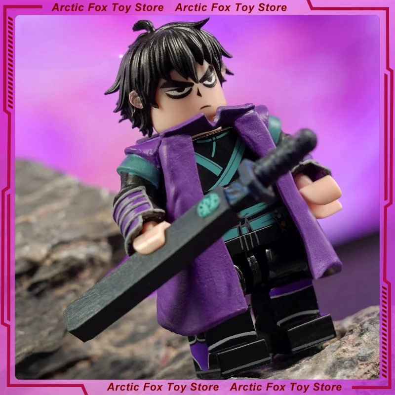 

5cm Scissor Seven Game Figure Peripheral Model Assembling Building Blocks Desktop Decoration Ornaments Kids Birthday Gift Toys