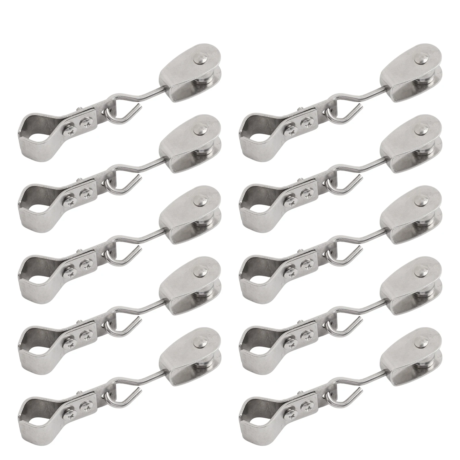 For Reliable Shade Solutions Shade Sail Hardware Shade Sail Clamps Compatible With 4mm Wire Easy Setup Weather Resistant