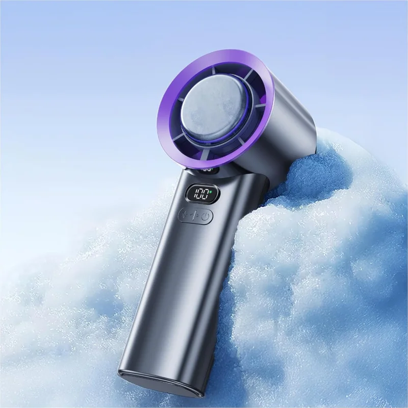 

Portable Fan For Travel Mini: Small Pocket Handheld Fan Personal Rechargeable Turbo Battery Operated USB High Speed Keeping Cool
