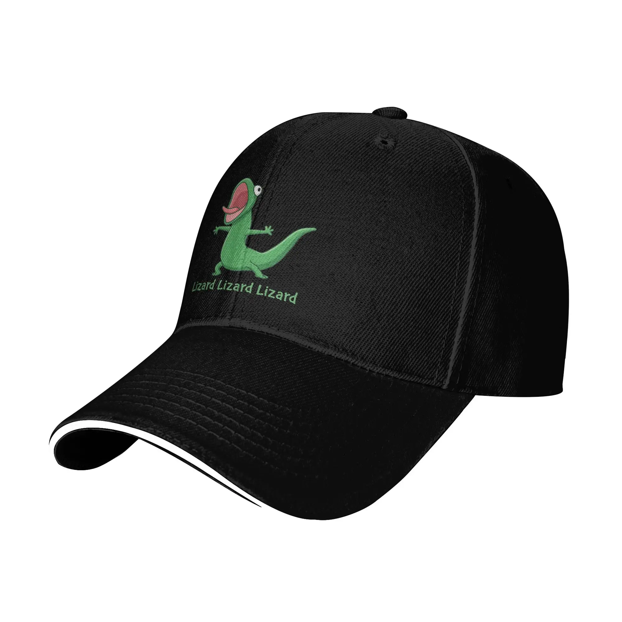 Tom Lizard Lizard Lizard Meme Weirdcore Animals Baseball Caps  Hoppers Sandwich Caps for Men Women Adjustable Headwear Fishing