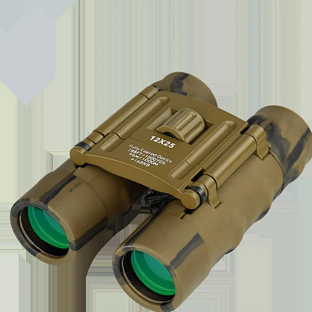 

1Pcs Night Vision Outdoor Portable Compact Durable 12x25 Telescope for Camping Hiking Bird Watching