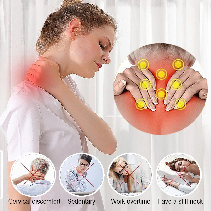 LASTEK Effective Safe Neck Pain Relief Laser Therapy Remove cervical plaques