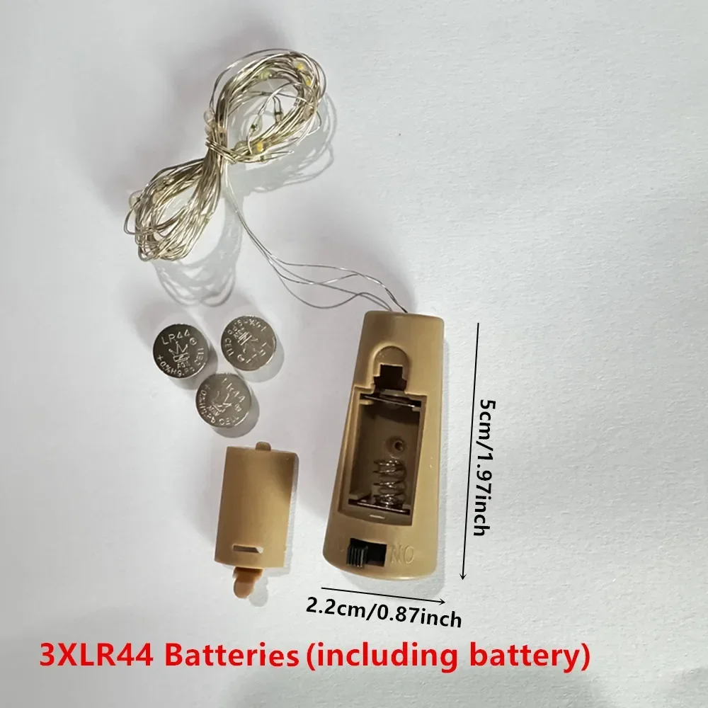 5/10 pièces barre LED bouteille de vin liège chaîne lumières noël vacances décoration guirlande fée lumières mariage fil de cuivre lumières