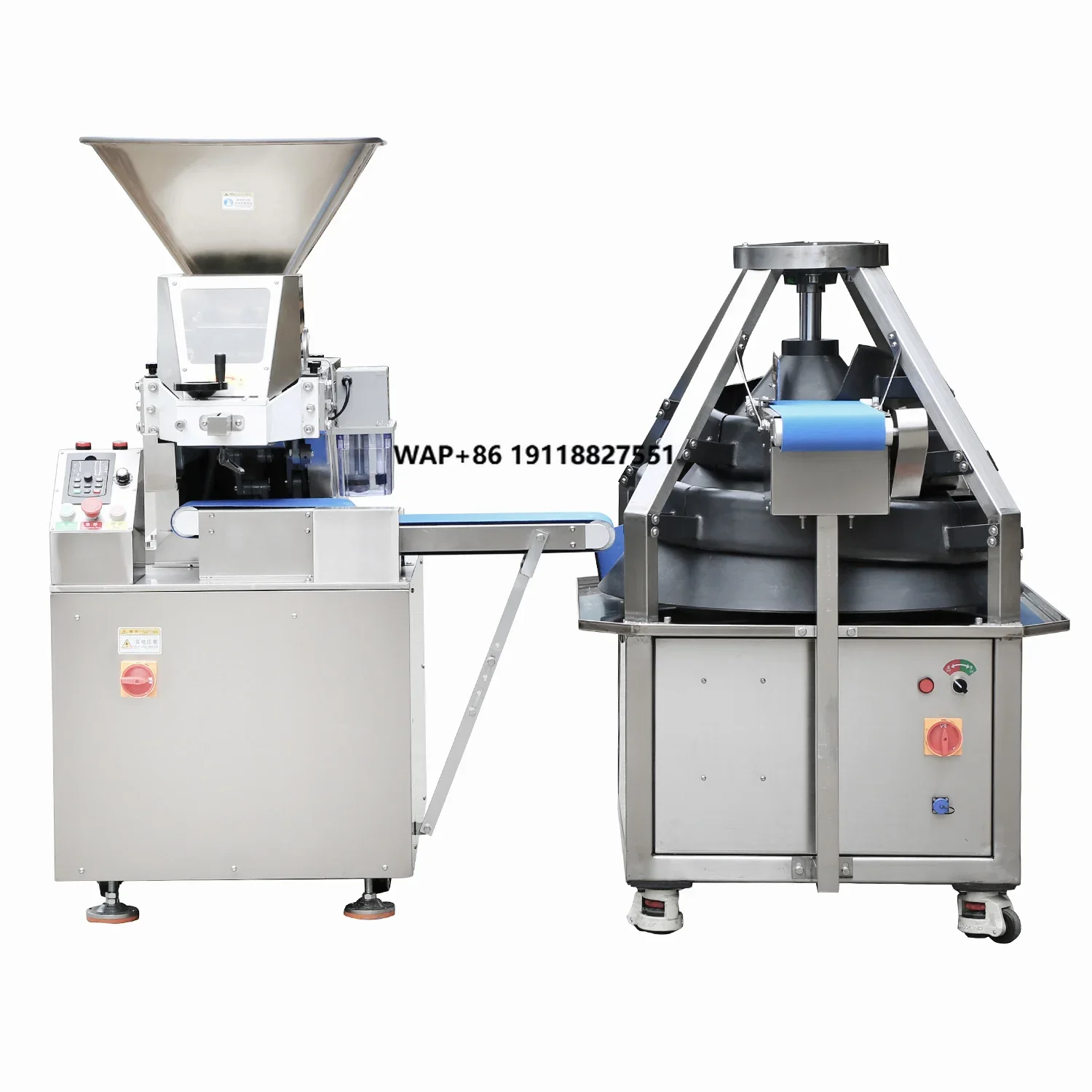 

Automatic Conical Rounder Divider Machine for Bread Pizza Bun Dough Balls Grain Product Making Featuring Essential Motor Core