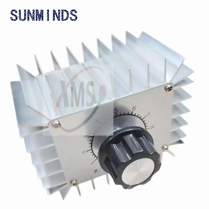 1pcs AC 220V 5000W SCR Voltage Regulator Controller LED Dimming Dimmers Thermostat 5000W Motor Speed Controller 220V