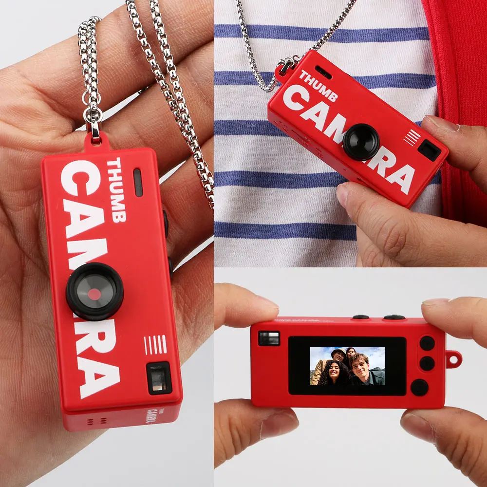 2026 G6 Thumb Camera 0.96inch Keychain Camera Student Party