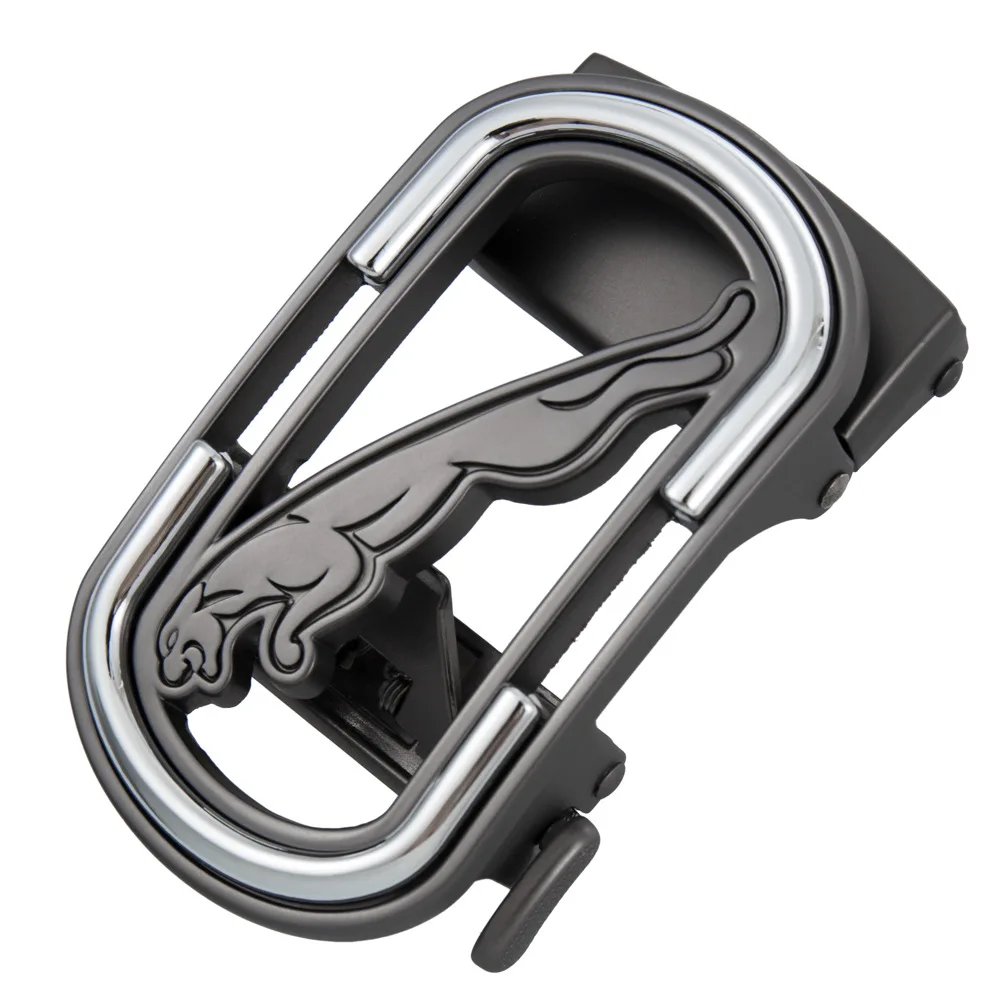 Alloy Automatic Buckle  Belt Buckle Suitable for:31-36mm Men\'s Solid Buckle Automatic Ratchet Leather Belt Buckle