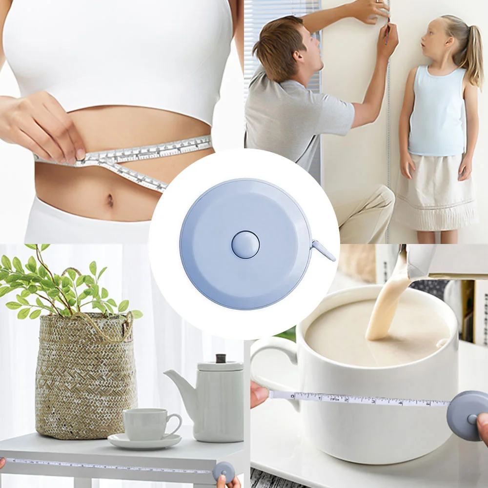 Mini Small Measuring Tape Portable Body Soft Tape Measure For Sewing Fabric Tailor Cloth Craft Measurement Tape 1.5M Ruler