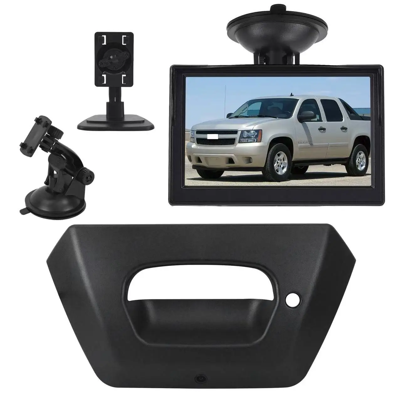 

5-inch display kit for rearview reversing camera for Chevrolet Avalanche and Cadillac Escalade EXT models (2002 to 2006 models)