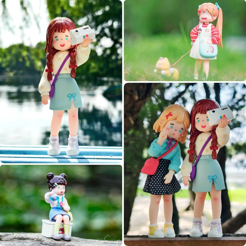 

Подлинная серия SUKI My Friends слепая коробка Kawaii виниловая кукла Mystery Box Ctue аниме фигурки настольный кулон игрушки-сюрпризы подарок