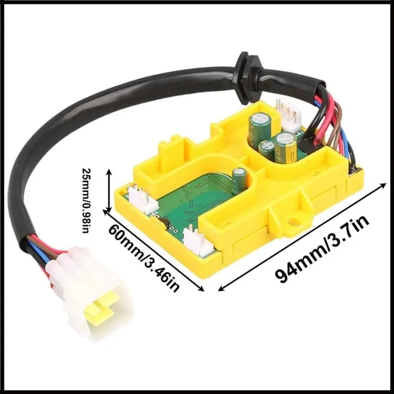 ตัวควบคุมระบบทำความร้อนยานพาหนะที่มีประสิทธิภาพสูง 12V 24V ที่จอดรถวงจรเครื่องทำความร้อนที่มีการออกแบบการป้องกันโอเวอร์โหลด