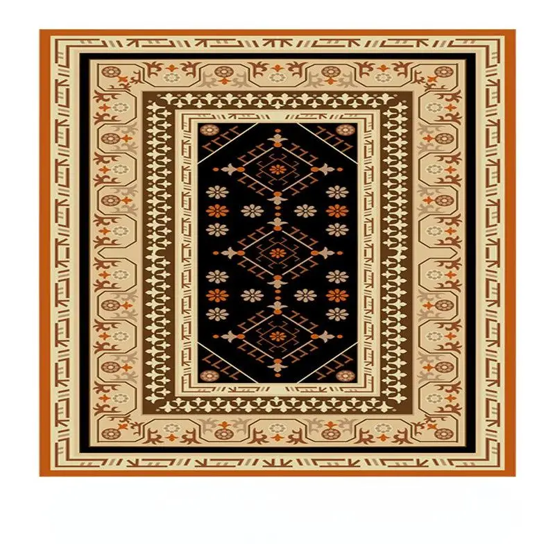 VIKAMA Bohemian Ethnic Tapestry Retro Geometric Flower Wall Hanging Aesthetics Bedroom Living Room Home Decoration