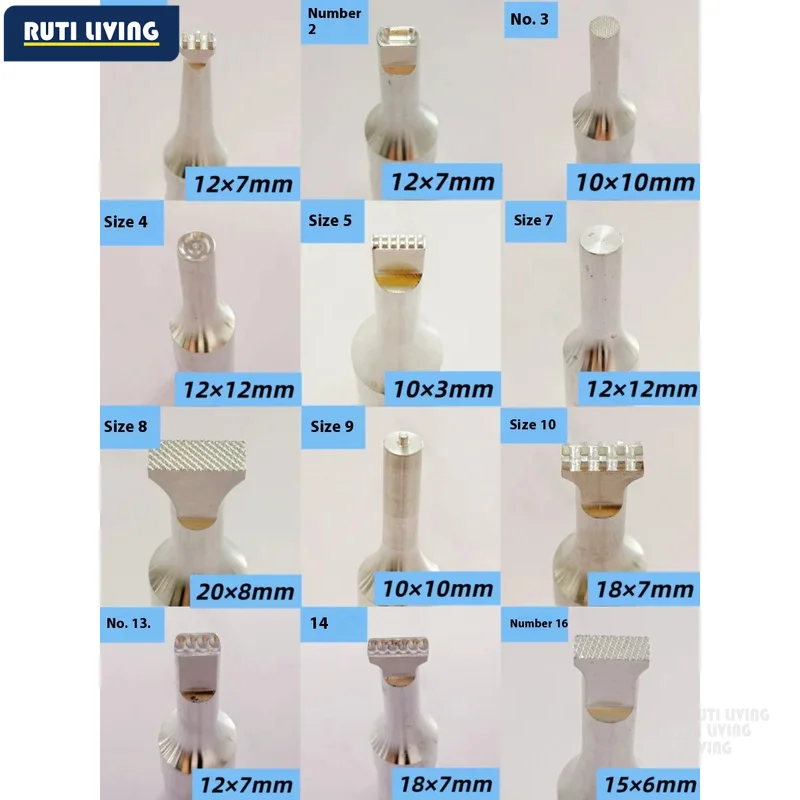 35Khz Ultrasonic Welding Head 1PCS Accessories 28K.35K Customizable Ultrasonic Welding Mold Tips size