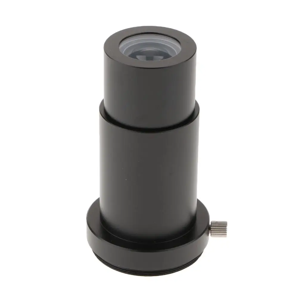 Metal 5x Barlow Lens Multi Coated Optical Extender for Telescope Eyepiece Adapter 1.25 Inch Astronomy Accessory
