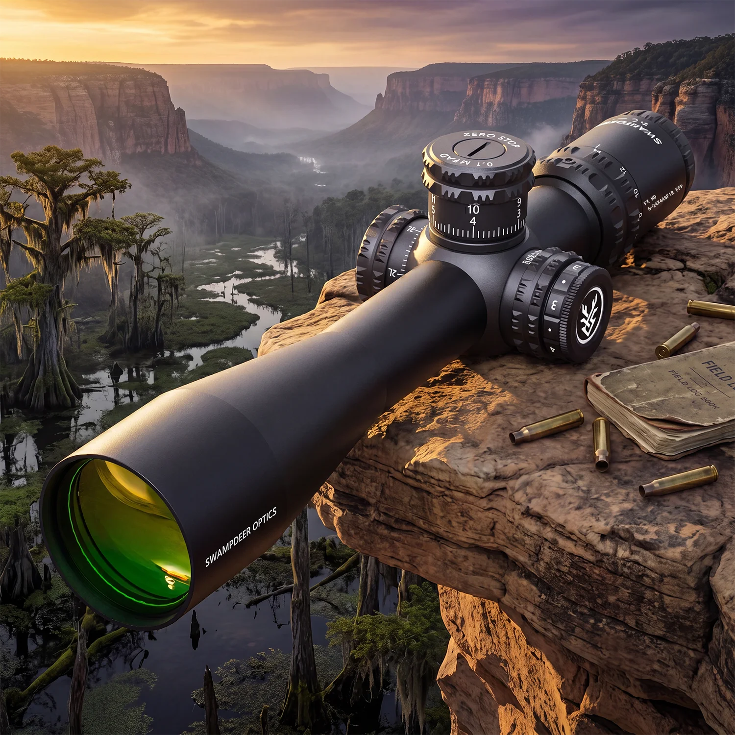 SWAMPDEER FX HD  6-24x FFP Bdc Hunting Riflescope Tactical Telescopic Sight For Shooting Competition Ar15 Optic Accessories view 4