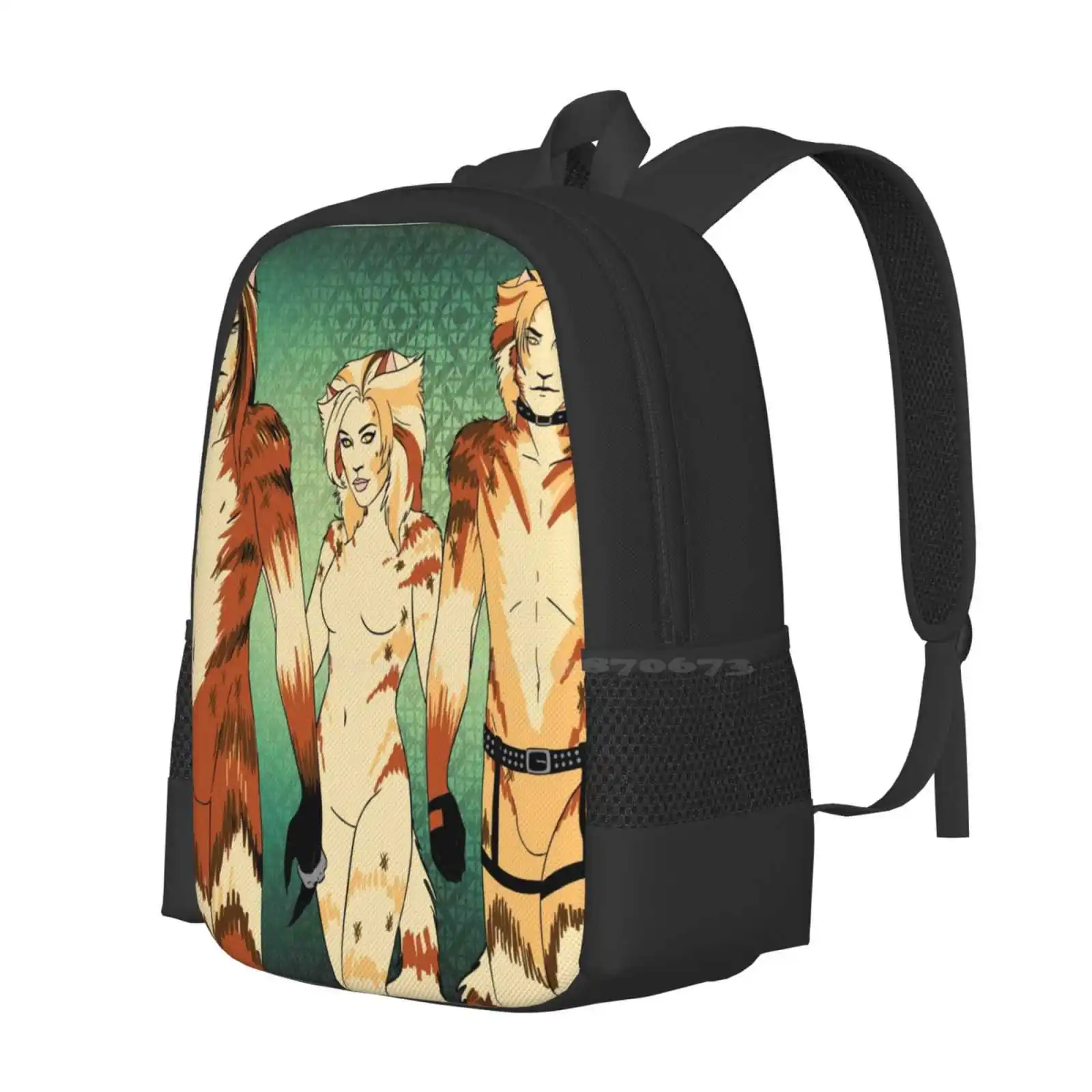 Streetcats Hot Sale Backpack Fashion Bags Macavity Jennyanydots Rum Tum Tugger Cats Musical Jellicles Jellicle Ball Broadway