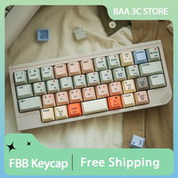 FBB Original Keycap S9000 Thermal Sublimation PBT Vintage Side Engraved Keycap Customized Mechanical Keyboard Accessories