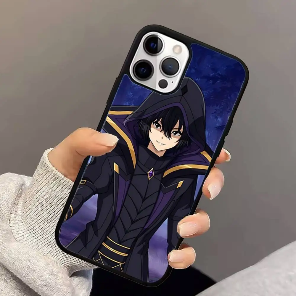 Funda de teléfono The Eminence In Shadow Anime para iPhone 16,15,14,13,12,11,Pro,Max,Plus,Mini,Magsafe,funda de carga inalámbrica magnética