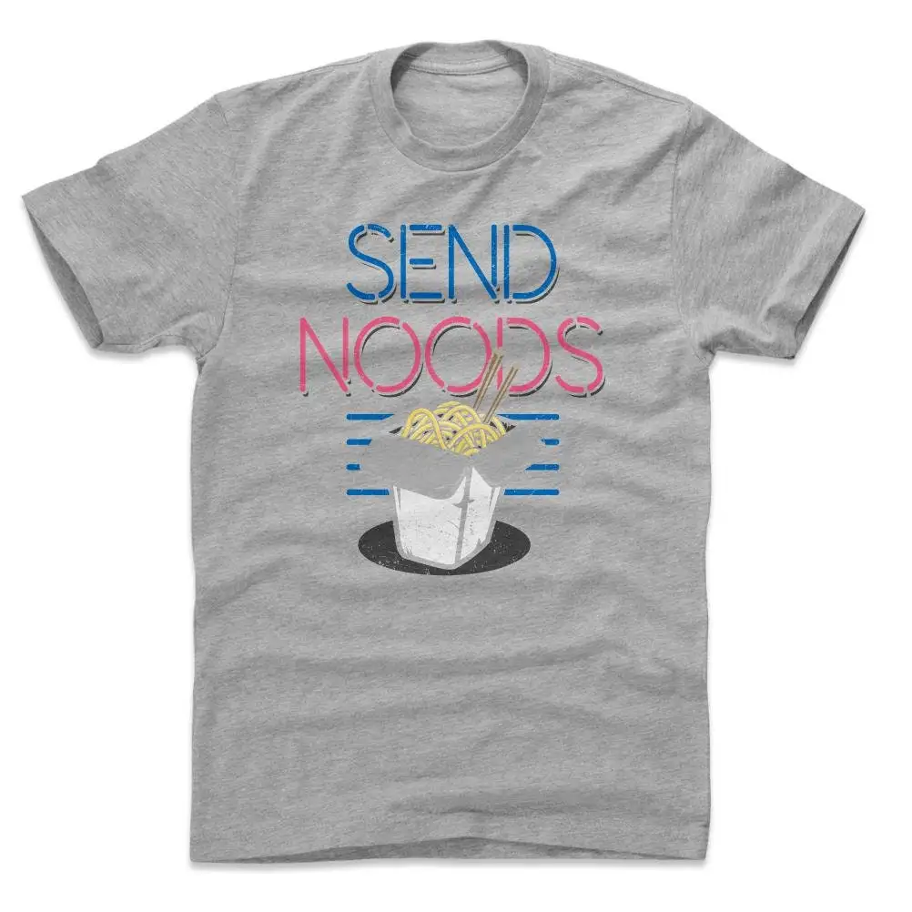 Funny Men's Cotton T Shirt Lifestyles Send Noods WHT