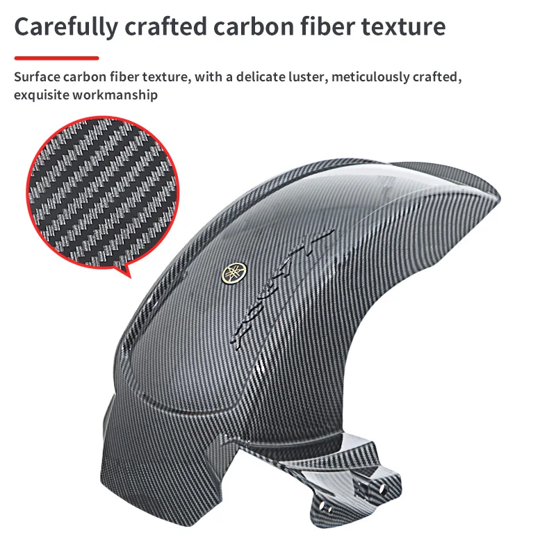 Fit for XMAX XMAX300 Motorcycle Accessories Rear Wheel Carbon Fiber Fender Protection Cover ABS Plastic Material Mudguard