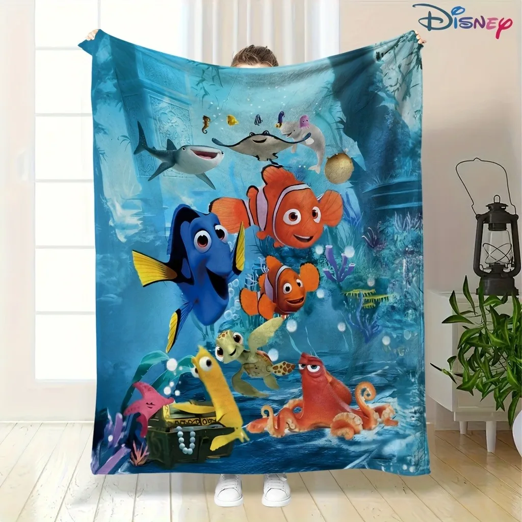 

1PC Disney's Finding Nemo Blanket ,Multifunctional blanket suitable for home, outdoor, travel, camping, nap cover blanket.