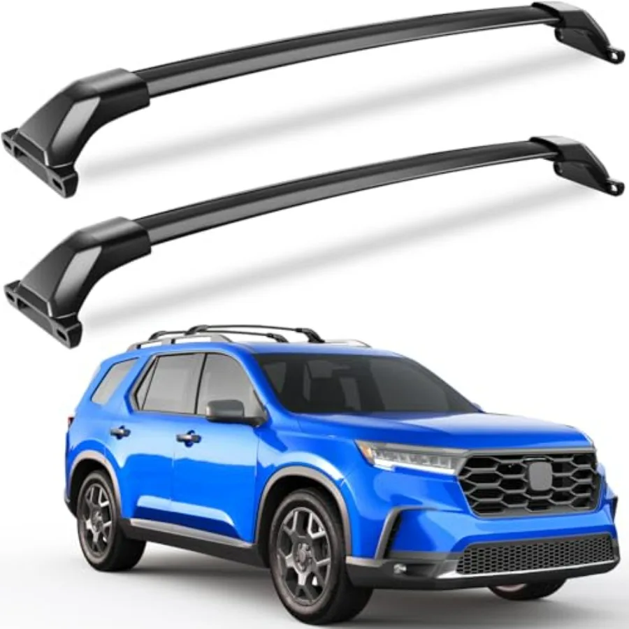 

300lbs Roof Rack Cross Bars Compatible with Honda Pilot 2023-2026 Sport TrailSport Touring Elite Aluminum Roof Rails Crossbars