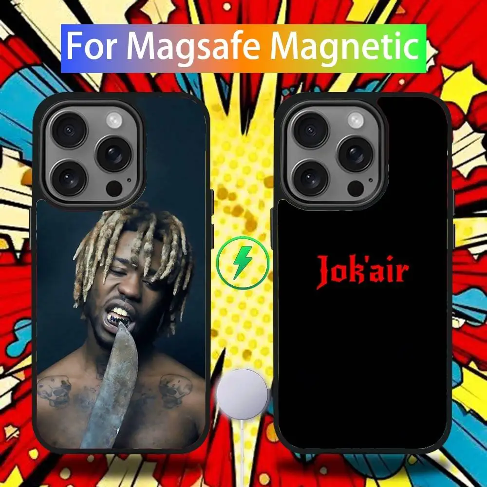 

J-JOK air Rapper Phone Case For iPhone 17,16,15,14,13,12,11,Pro,Max,Plus,Mini,SE4,E Magnetic Magsafe Wireless Charging