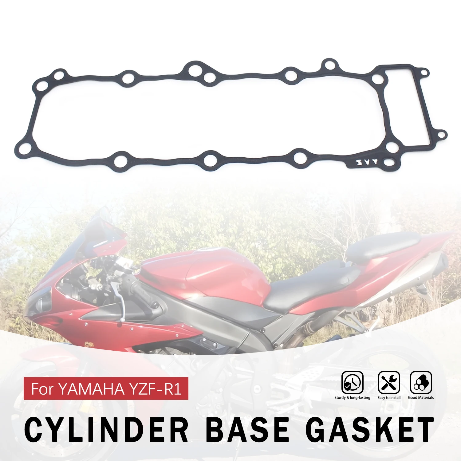 Motorcycle Engine Seal Cylinder Head Gasket For Yamaha FZ1 2007-2014 FZ8 2011-2013 YZF-R1 YZF R1 2004-2008 5VY-11351-00-00