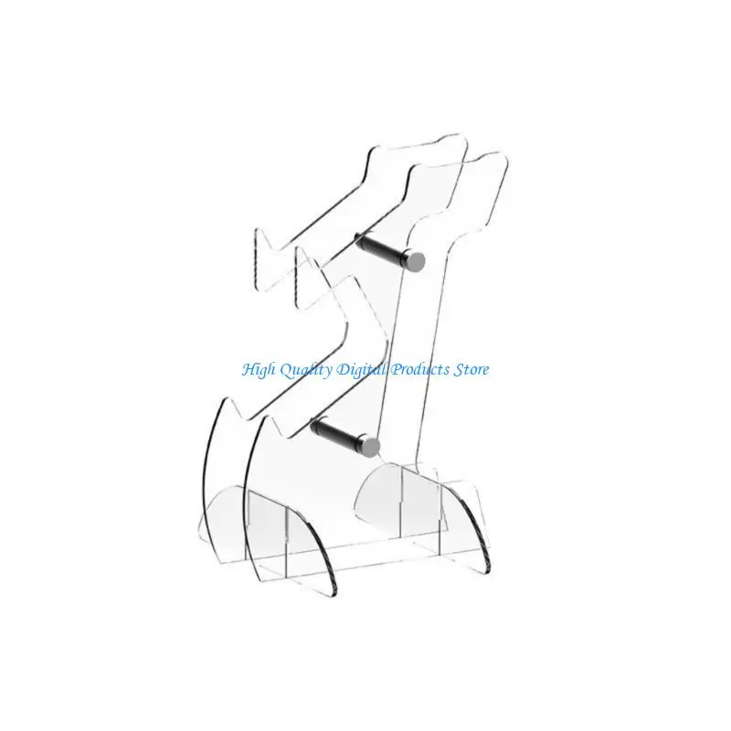 

U2JE Multifunctional Display Stand 3 Tiers Acrylic Holder Desktop Holder Controller Headset Gamepad Organizers Universal