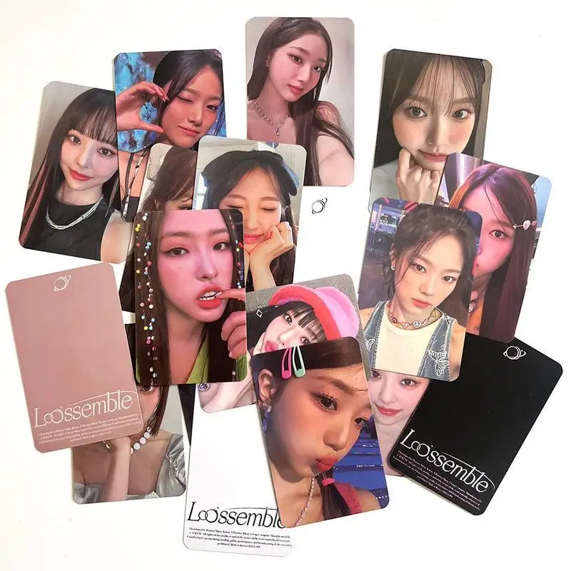 

KPOP Loossemble Selfie Photo Card Hyunjin ViVi LOMO Card Yeojin Go Won Special Photocard Hyeju Yeojin Fans Collection Gifts