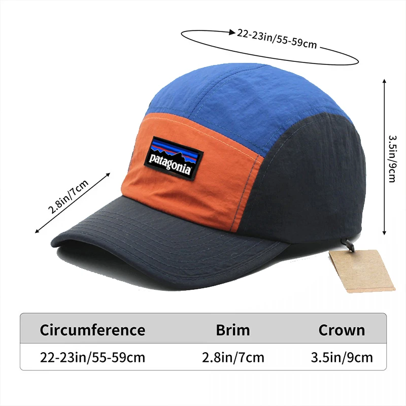 Gorras de béisbol de color liso para hombre y mujer, gorras informales, gorras de pesca, gorras deportivas de hip-hop, gorras de golf, de secado rápido, para las cuatro estaciones.