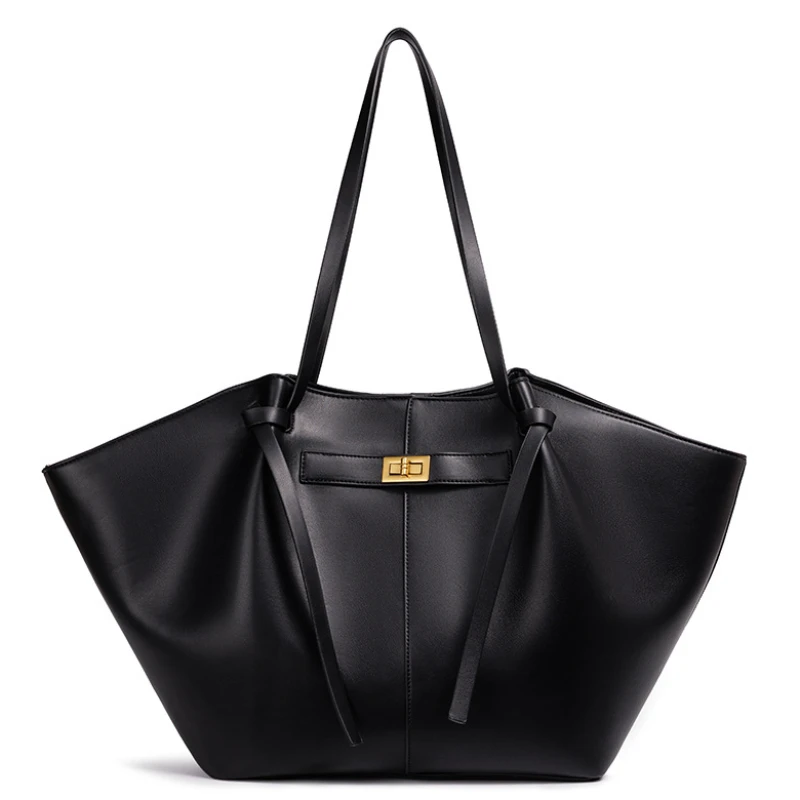 Winged Tote Bag For Women Large Capacity Lightweight PU Leather Top Handle Satchel Commuter Mommy Purse 2026 New view 3