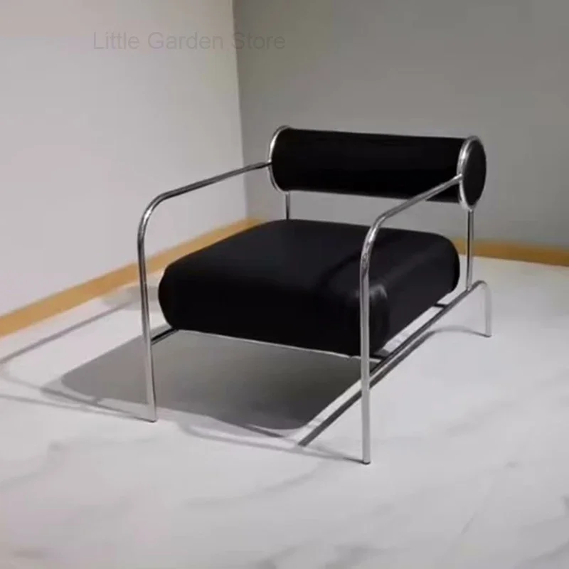 Sillas cómodas y modernas para sala de estar, Chaise Pliante portátil de lujo para comedor, muebles para el hogar para adultos, KTY021