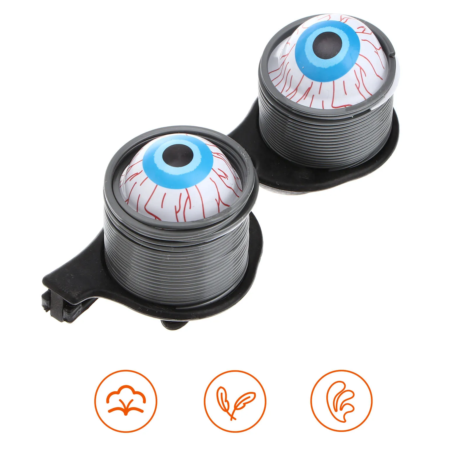 Zabawne okulary z wypukłymi szkłami Ciieeo Spring, idealne na imprezy kostiumowe dla mężczyzn i dzieci, nowatorski dodatek.