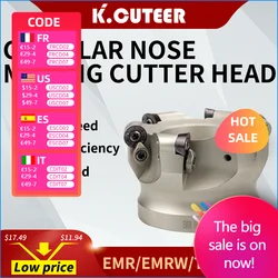 EMR 5R50/EMRW 6R50/TRS 6R50/TR200 5R50 4T 페이스 밀링 커터 홀더 RPMW 라운드 카바이드 인서트 용 CNC 선반 공작 기계